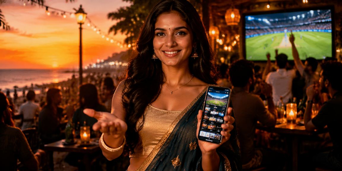 Chennai cricket betting in a lively night market