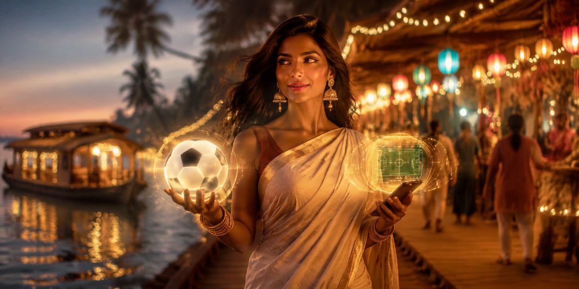 Kerala backwaters football betting night market